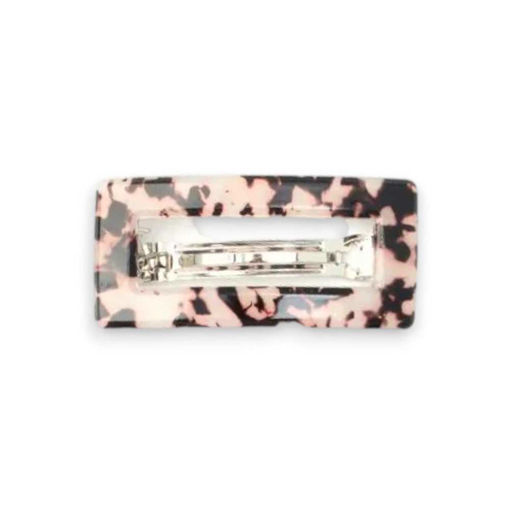 Picture of BLACK & WHITE RECTANGULAR BARETTE